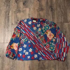 Vintage Diane Fred Blouse Size 8/M